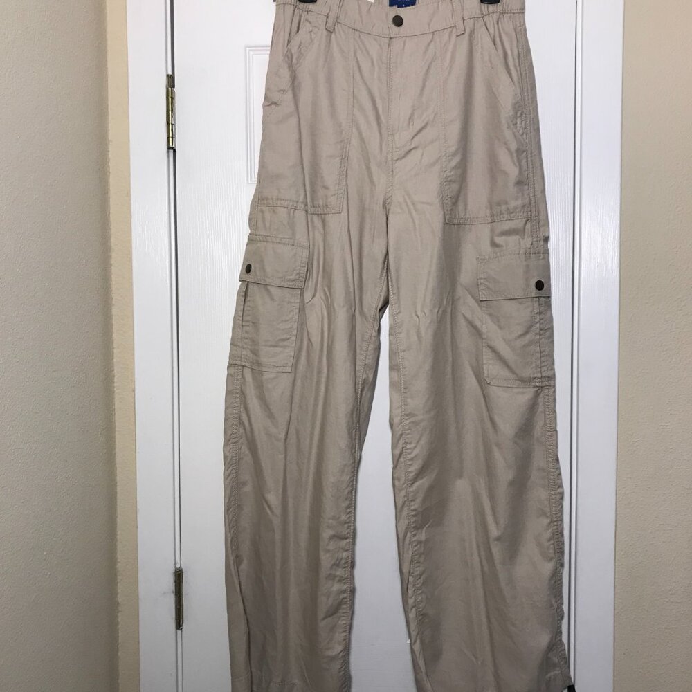 Wide Leg Cargo Pants